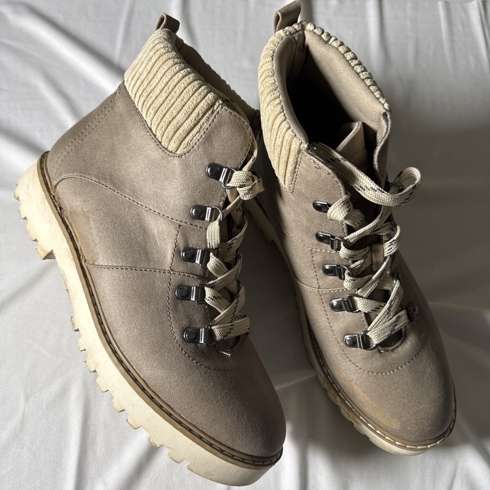 Cliffs by White Mountain Lace-Up Hiker Booties Women's 8.5